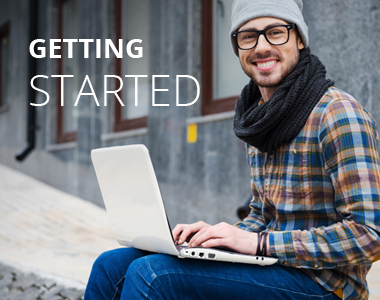 Soon to be crack programmer smiling as he starts the Learn Modern JavaScript: Getting Started course.